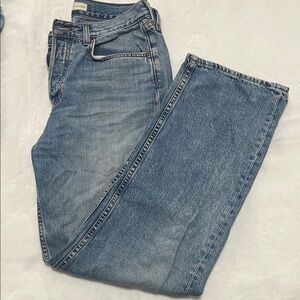 GRLFRND Light Blue Straight Leg Jeans
